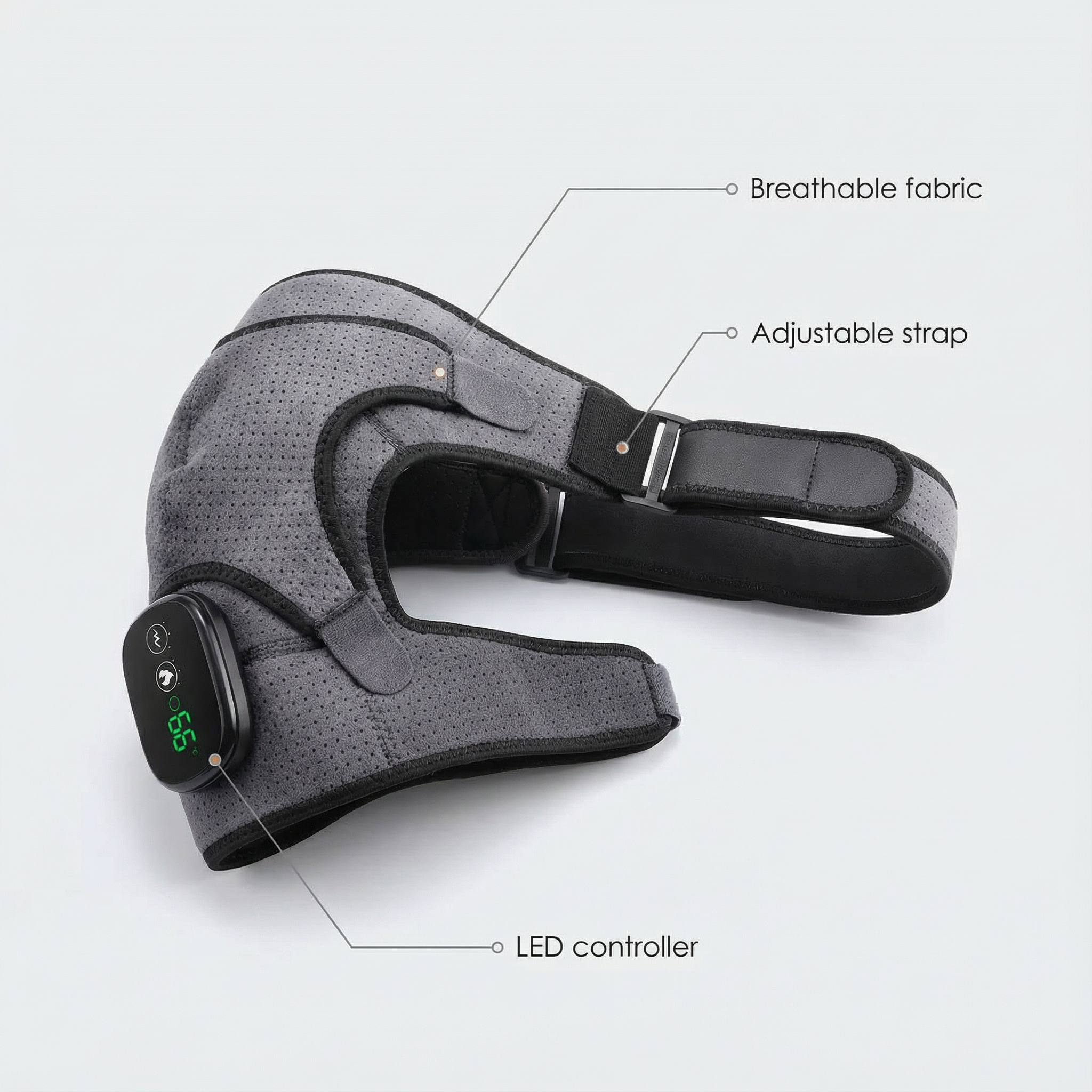 ThermaRelief™ Heated Shoulder Massager