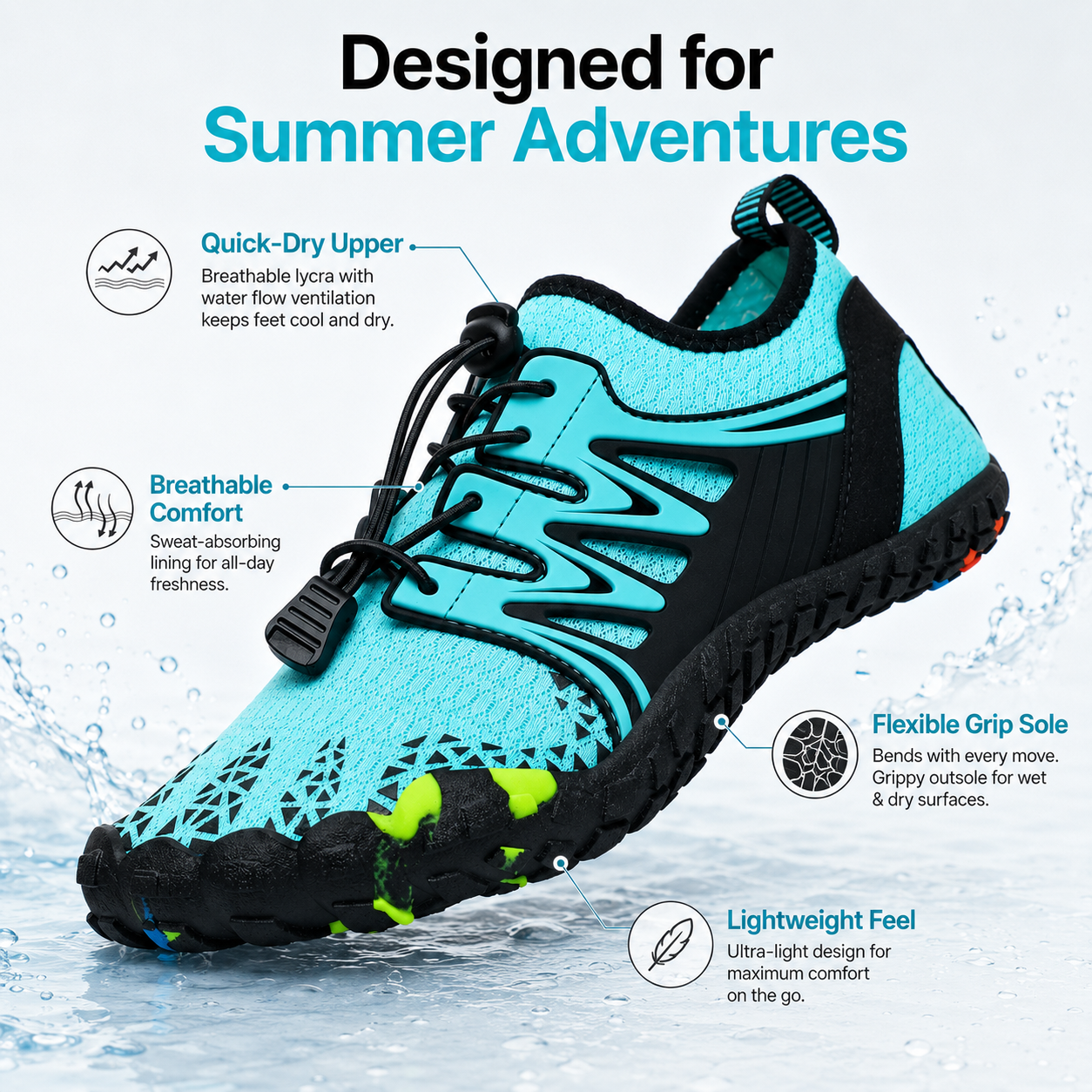 AquaTrail Water Shoes